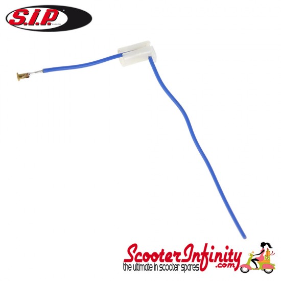 Speedo Bulb Wire & Holder Festoon SIP (Vespa  50SS/90SS/125 PV/ET3/125 GT/GT /Super/TS/150 VBA/VBB/GL /Sprint/Super/GS VS5/160 GS /180 SS/Rally)
