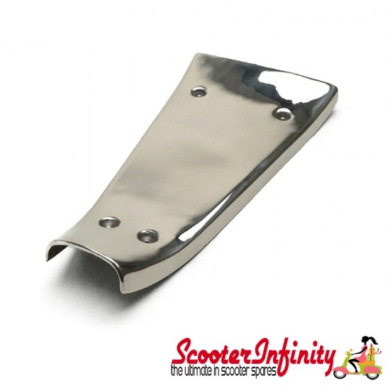 Floormat Centre Vespa (LML, PX EFL, PX Disc, T5, T5 Classic) (Stainless Steel, smooth) Floormat Centre Vespa (LML, PX EFL, PX Disc, T5, T5 Classic) (Stainless Steel, smooth)