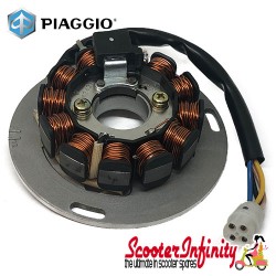 Stator Plate (Piaggio) (Vespa PX125 and PX150 2011 on ONLY)