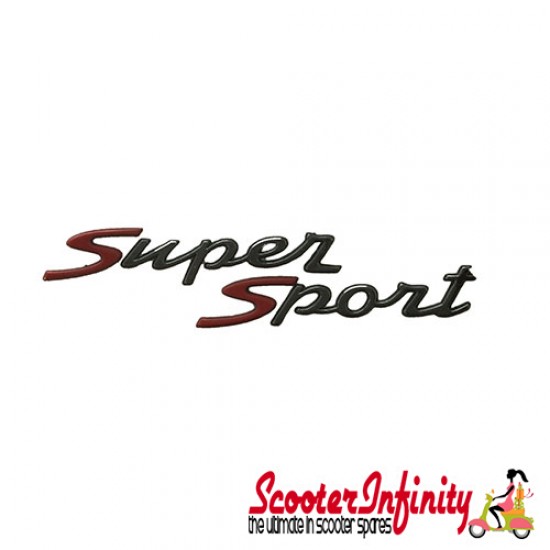 Badge Super Sport (For Glovebox Door) (Vespa GTS Super Sport)