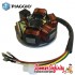 Stator Plate (Piaggio) (7 wires, 5 coils) (P150X VLX1T 365649 ->/P200E VSX1T 140843->/PX125-200E /PX125 E Lusso)