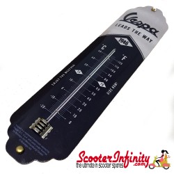 Thermometer (Vespa - Leads The Way) (Steel Plate) (65x280 mm)