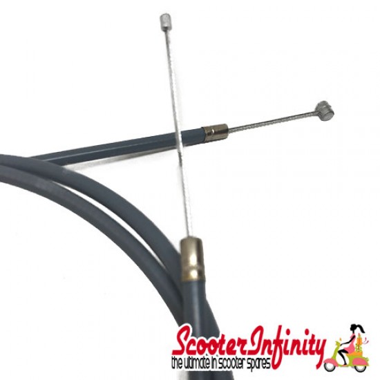 Cable Throttle Complete (Solder Nipple and Barrel Nipple) (Vespa PX/T5)