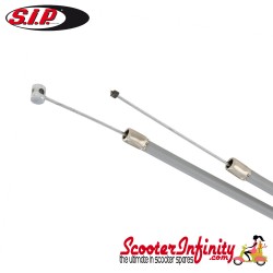 Cable Throttle Complete PREMIUM SIP Performance (with PE inliner sleeve solder and barrel nipple) (Vespa PX80-200 E Lusso/`98/MY/`11)