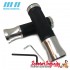 Handlebar Twist Grips MOTO NOSTRA Vespa GTS/GTS Super/GTV/GT (Aluminium Anodised Silver)