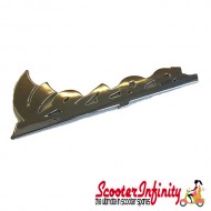 Badge Sidepanel Chrome (Plastic) (Vespa) (PX/MY)