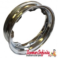 Wheel Rim Standard Split Lambretta FA Italia 2.10x10 (CHROME) (DL, GP, SX, TV) Wheel Rim Standard Split Lambretta FA Italia 2.10x10 (CHROME) (DL, GP, SX, TV)