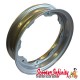 Wheel Rim Standard Split Lambretta FA Italia 2.10x10 (Silver) (DL, GP, SX, TV)