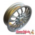 Wheel Rim PIAGGIO PAIR Front & Rear (Silver) (3.00-12" - 14 Spokes) (Vespa GTS/GTS Super/GTV/GT 60/GT/GT L 125-300cc - Not GTS ABS Models)