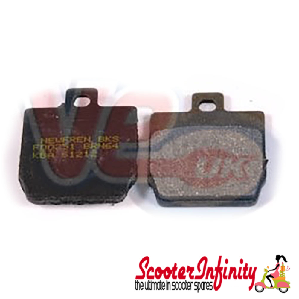 Brake Disc Pads MALOSSI SPORT (Rear) (MBK Nitro 50, Yamaha Aerox 50)