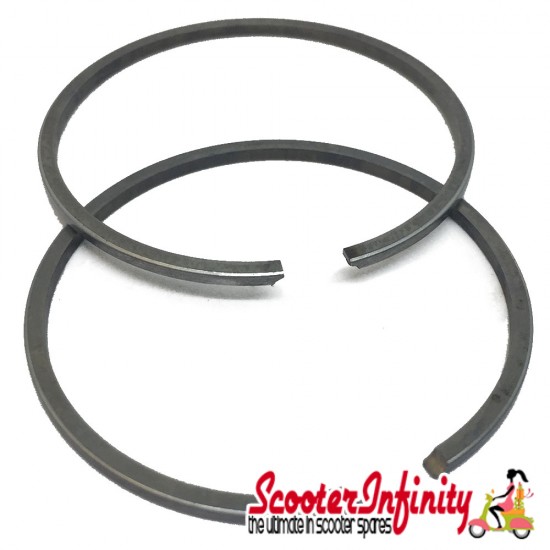 Piston Ring Set (Standard 50cc) (Set of 2) (Aprilia, Benelli, Italjet, Malaguti, MBK, Yamaha Aerox, Yamaha) Piston Ring Set (Standard 50cc) (Set of 2) (Aprilia, Benelli, Italjet, Malaguti, MBK, Yamaha Aerox, Yamaha)