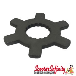Washer Star Splined Variator Fan (Aprilia, Benelli, Italjet Dragster 50, MBK - Yamaha Aerox 50, other Models)