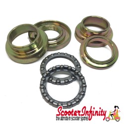 Bearing Set Steering (MBK Nitro 50-100, Ovetto 50-100 upto 2002 - Yamaha Aerox 50-100 upto 2002, Neos 100, Spy)