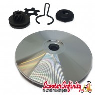 Variator Fan Pulley & Kickstart Pinion Kit (Aprilia, Benelli, Italjet Dragster 50, Malaguti, MBK, Yamaha Aerox 50, Yamaha Jog R)